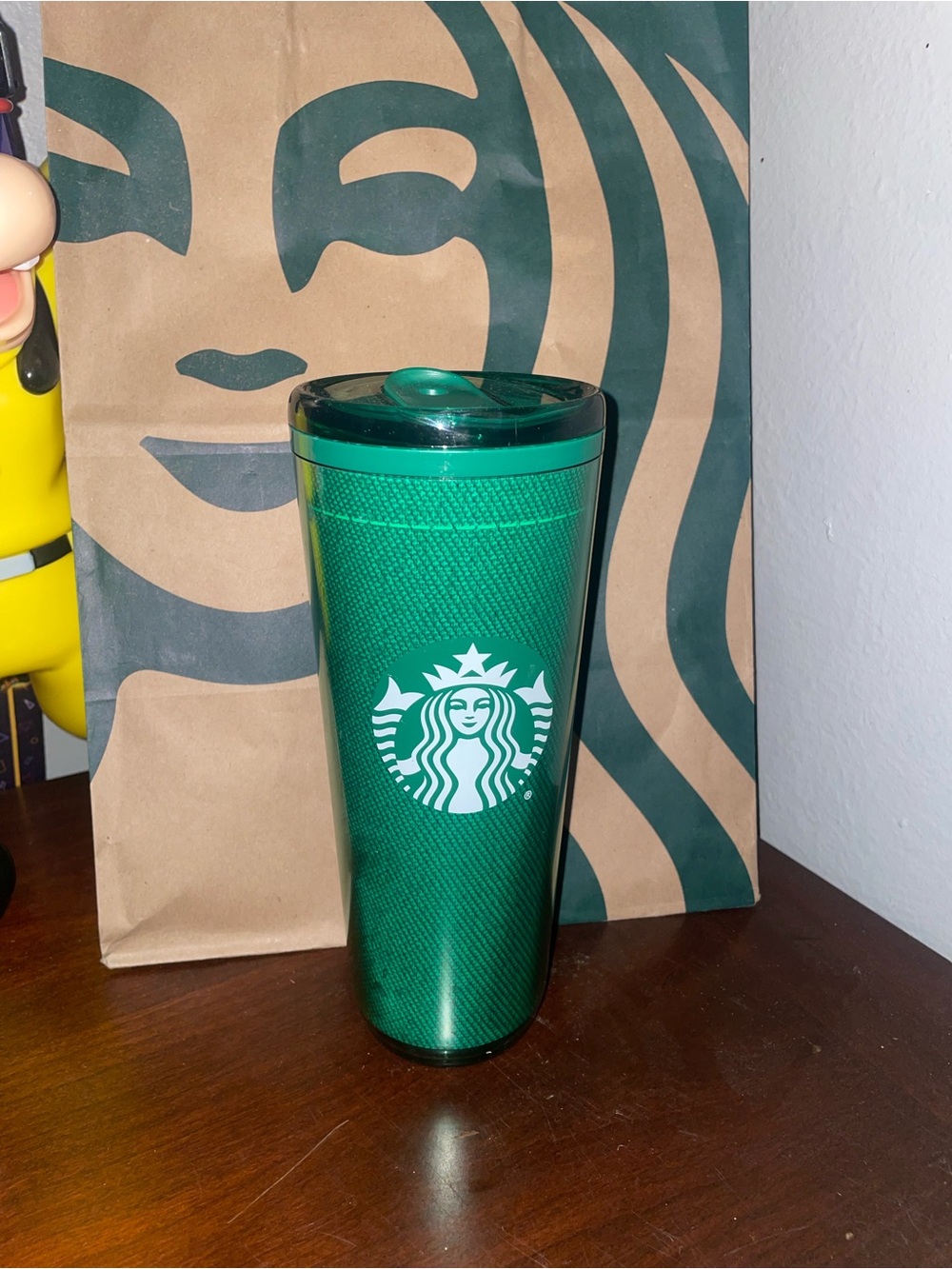 Starbucks Green Logo Travel Tumbler